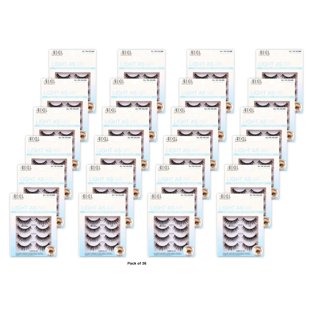 Ardell Black Lash Light as Air 521 4 Pairs nan (Pack of 36)