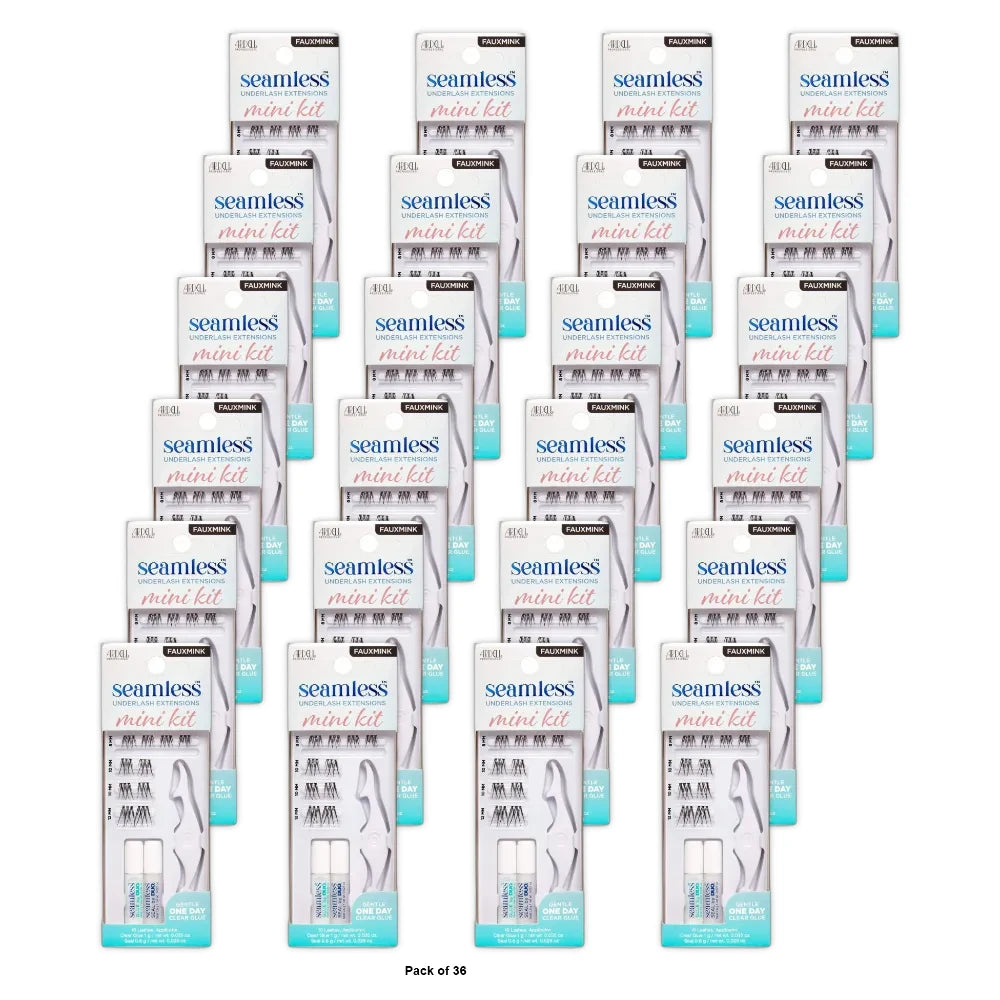 Ardell Eyelash Seamless Mini Kit Fauxmink #38600 nan (Pack of 36)