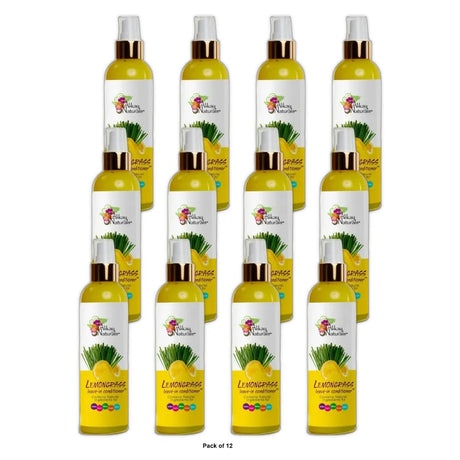 Alikay Naturals Lemon Grass Moisturizing Leave-in Conditioner with Aloe 8 oz 8 Oz (Pack of 12)