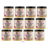Alikay Naturals Shea Yogurt Moisturizing Hair Styling Cream with Coconut & Argan 8 Oz (Pack of 12)