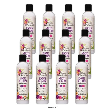 Alikay Knots Be Gone Detangler 8oz 8 Fl. Oz (Pack of 12)