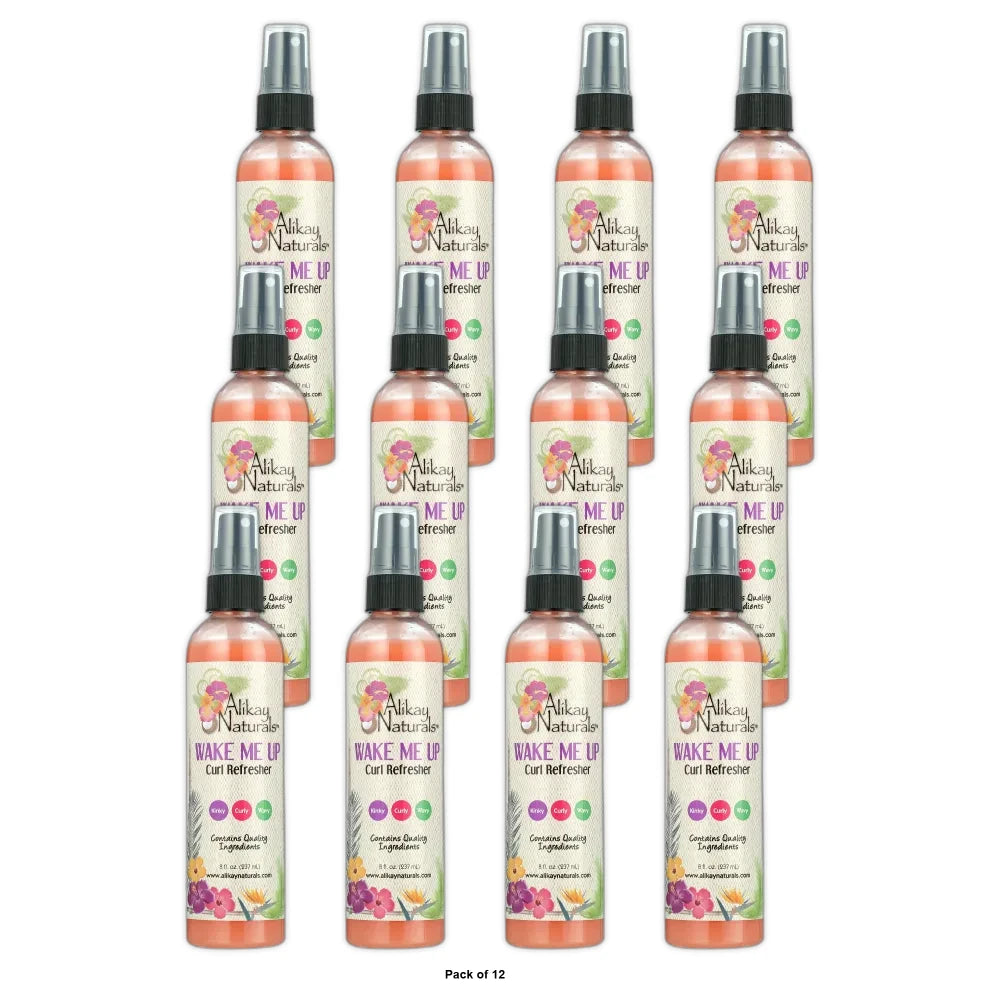 Alikay Naturals Wake me Up Curl Refresher - 8oz 8 Fl. Oz (Pack of 12)