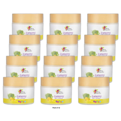 ALIKAY NATURALS LEMONGRASS HOLD IT STYLING GEL 8 OZ 8 Oz (Pack of 12)