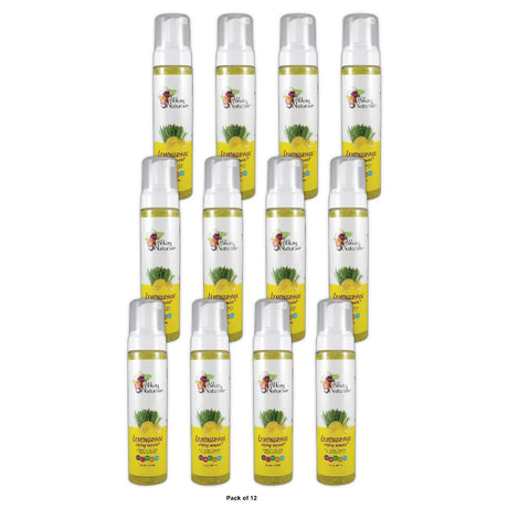Alikay Naturals Lemongrass Frizz Control Pump Hair Styling Mousse 8 fl oz 8 Fl. Oz (Pack of 12)