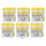 Curly Kids Mixed Hair Care Curl Moisturizing Jar Hair Styling Gel 6 fl oz Chil 6 Oz (Pack of 6)