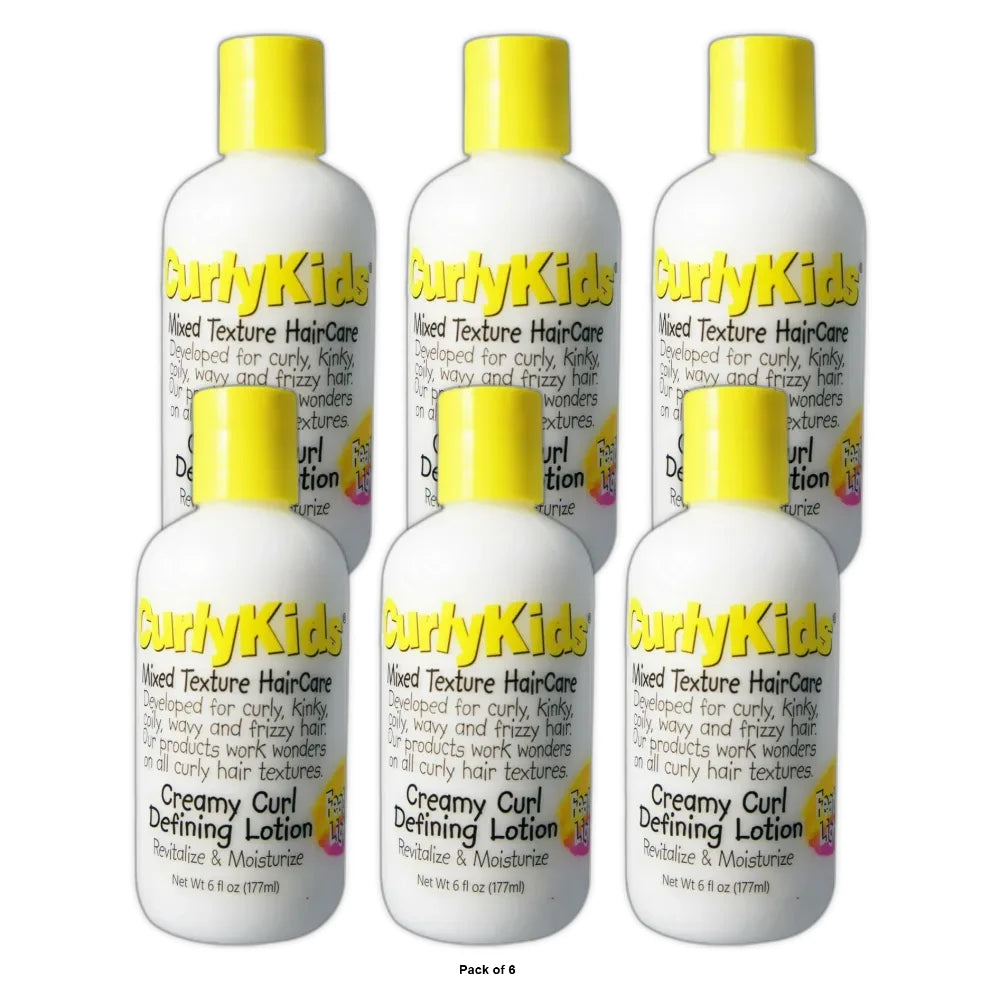 Curly Kids 6 oz. Creamy Curl Defining Lotion 6 Oz (Pack of 6)