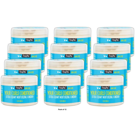 Curly Chic - Your Curls Conditioned Creamy Leave In Conditioner 12 Oz (Pack of 6)