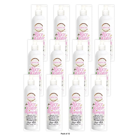 CurlyChic Rice Water Remedy Moisturizing Milk - 8 oz 8 Fl. Oz (Pack of 6)