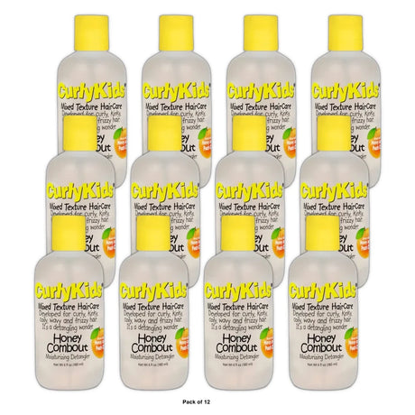 Curly Kids Honey Comb-Out Lotion 8 oz 6 Fl. Oz (Pack of 6)