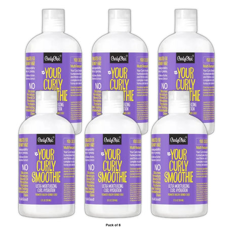 Curly Chic - Your Curly Smoothie Ultra Moisturizing Curl Hydration 12 Fl. Oz (Pack of 6)
