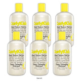 Curly Kids - Mixed Texture Hair Care Super Detangle Shampoo 12 Fl. Oz (Pack of 6)