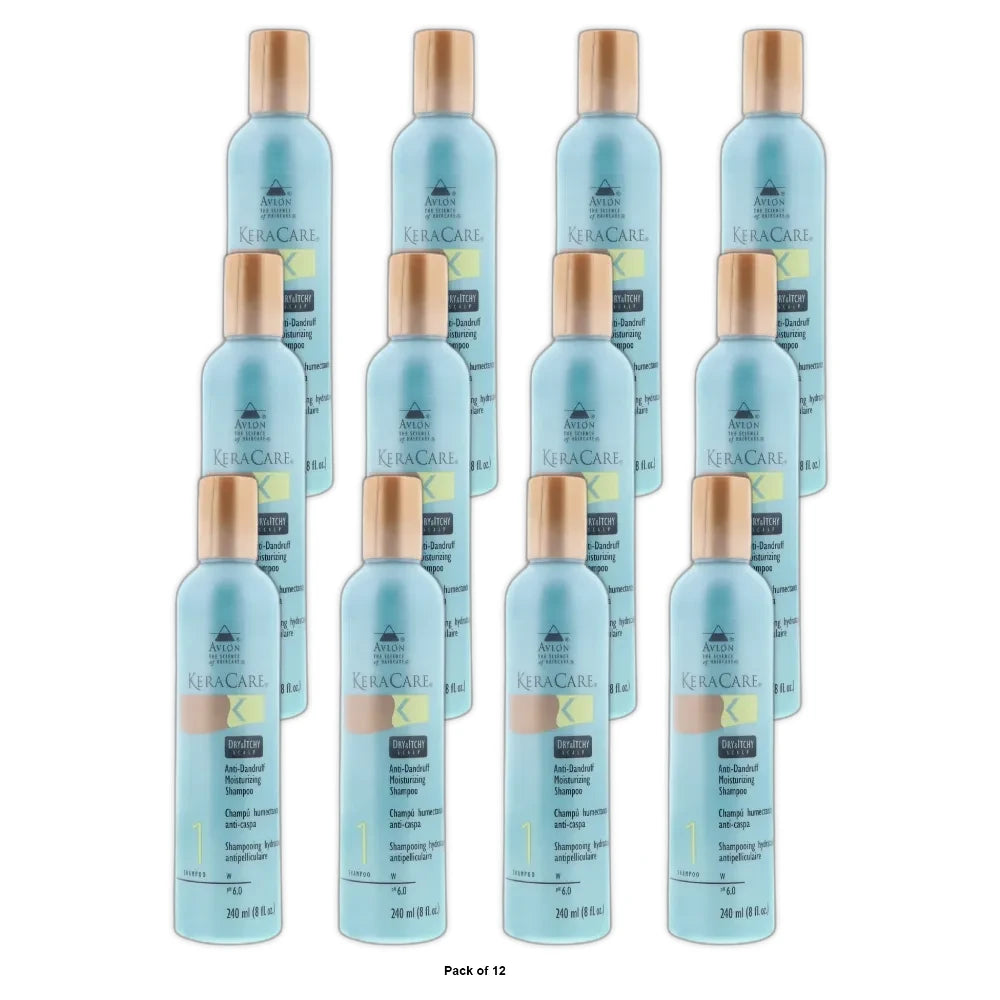 Avlon Affirm Kera Care Dry & Itchy Scalp Moisturizing Shampoo 8 oz 8 Fl. Oz (Pack of 12)