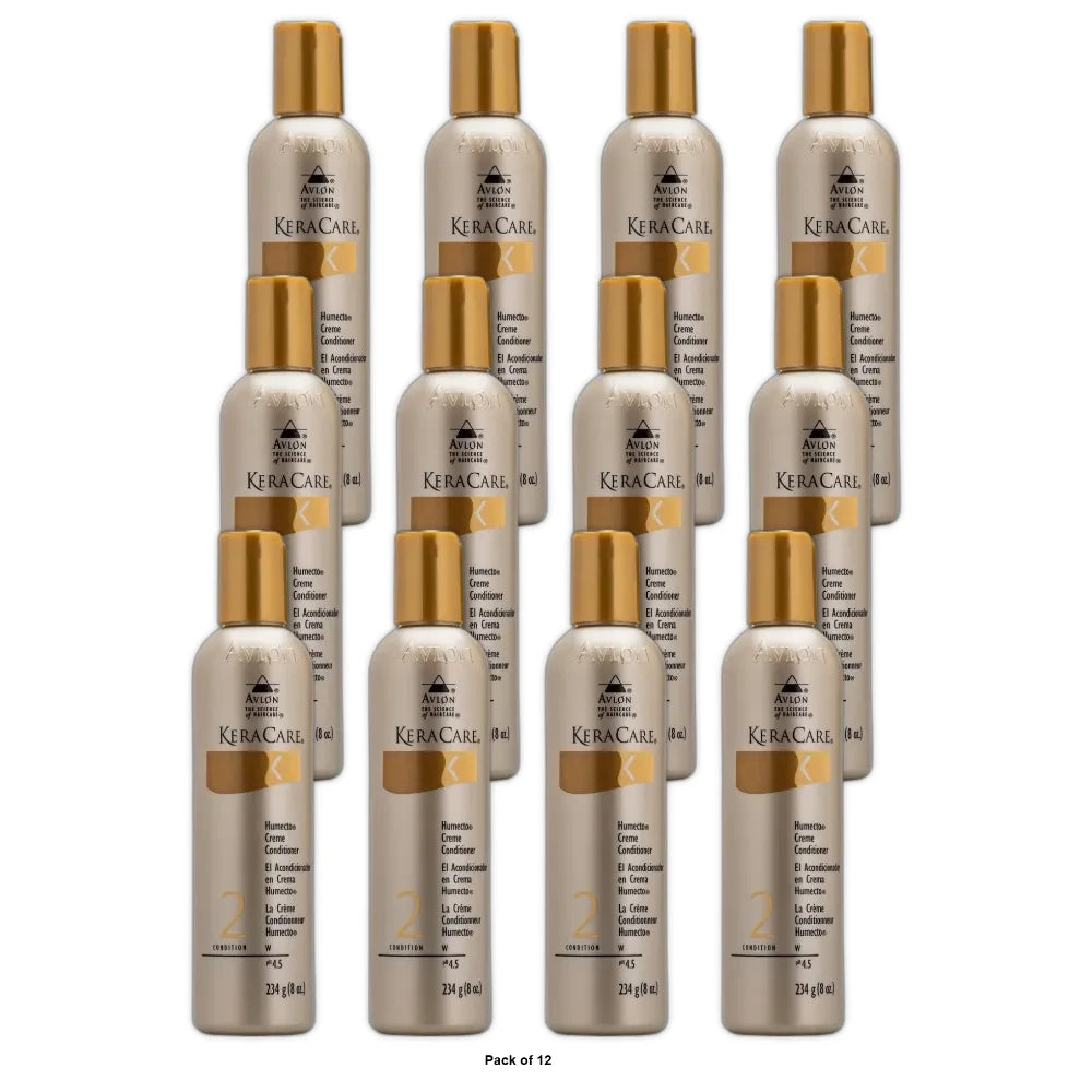 Keracare Humecto Creme Conditioner 8 Oz (Pack of 12)