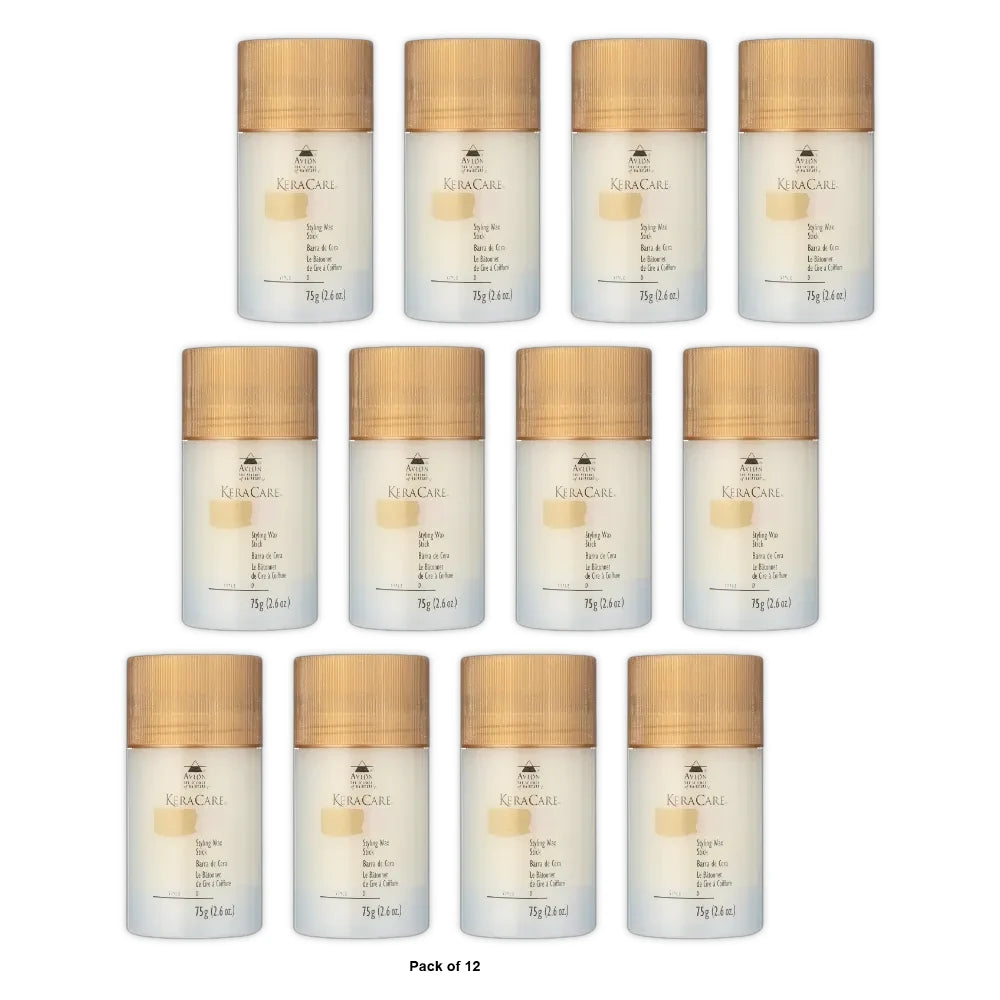KeraCare Styling Wax Stick by Avlon for Unisex - 2.6 oz Wax 2.6 Oz (Pack of 12)