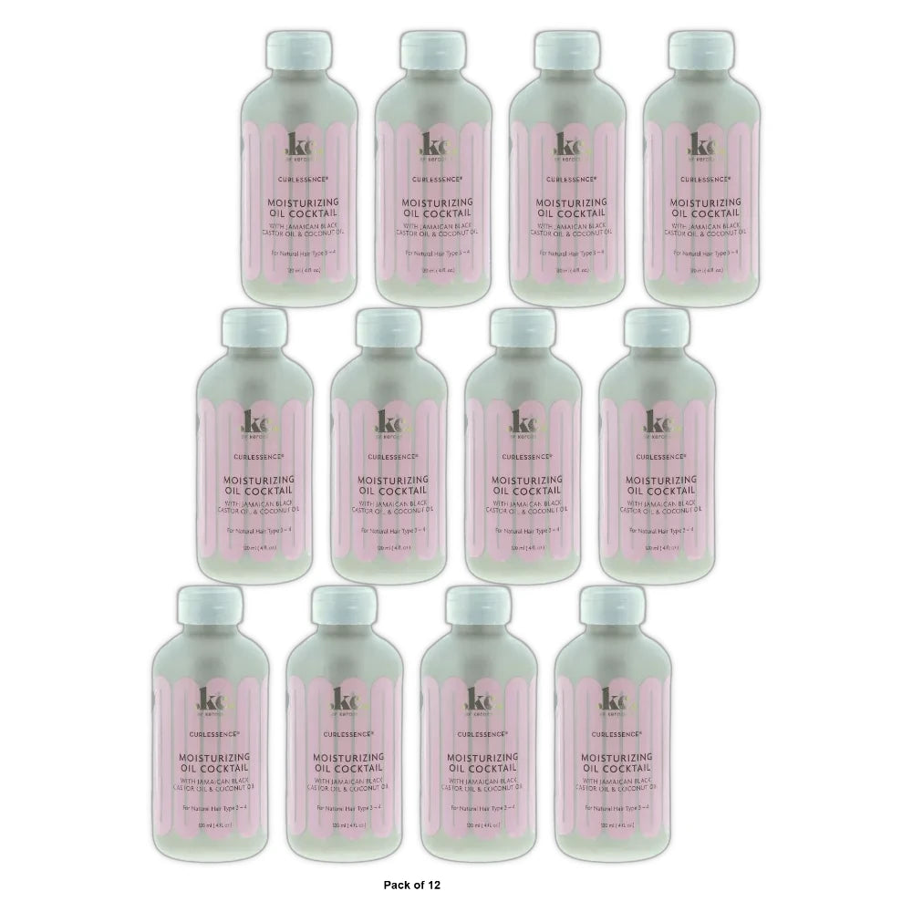 KeraCare Curlessence Moisturizing Oil Cocktail 4 oz 4 Fl. Oz (Pack of 12)