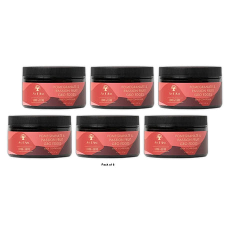 AS I AM - Long and Luxe GroEdges Edge Controller 4 Oz (Pack of 6)