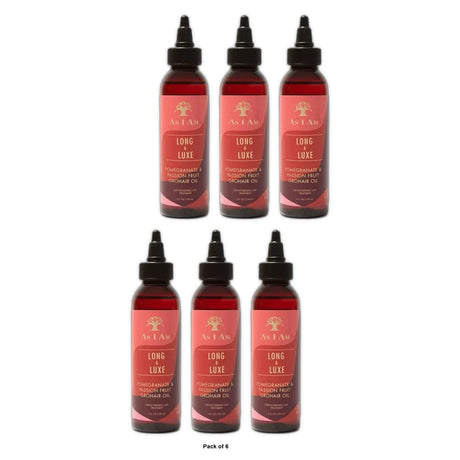 As I Am Long Luxe Grohair Oil 4oz 4 Fl. Oz (Pack of 6)
