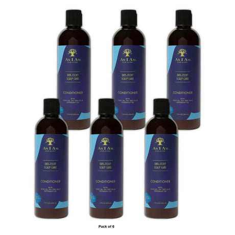 As I Am Dry & Itchy Conditioner - 12 fl oz 12 Fl. Oz (Pack of 6)
