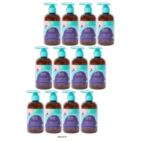 As I Am Born Curly Aloe Shampoo & Wash For Babies and Children 8 fl oz (240 m 8 Oz (Pack of 6)