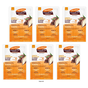 Palmer s Cocoa Butter Formula Length Retention 2-Step Hair Mask 1 fl. oz. 0.5Fl. Oz (Pack of 6)