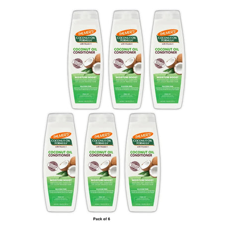 Palmer s Coconut Oil Formula Moisture Boost Conditioner for Dry Hair 13.5 fl. o 13.5 Fl. Oz (Pack of 6)