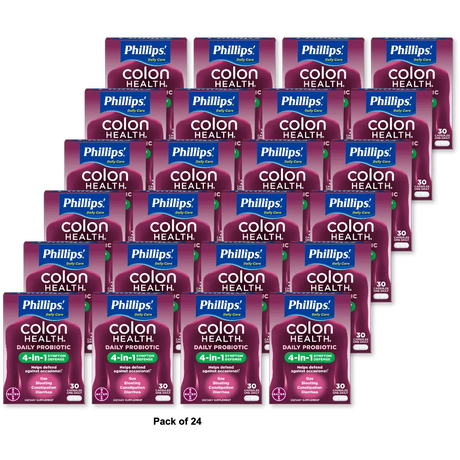 Phillips Colon Health Probiotic Supplement Capsules 5.29Oz (Pack of 24)