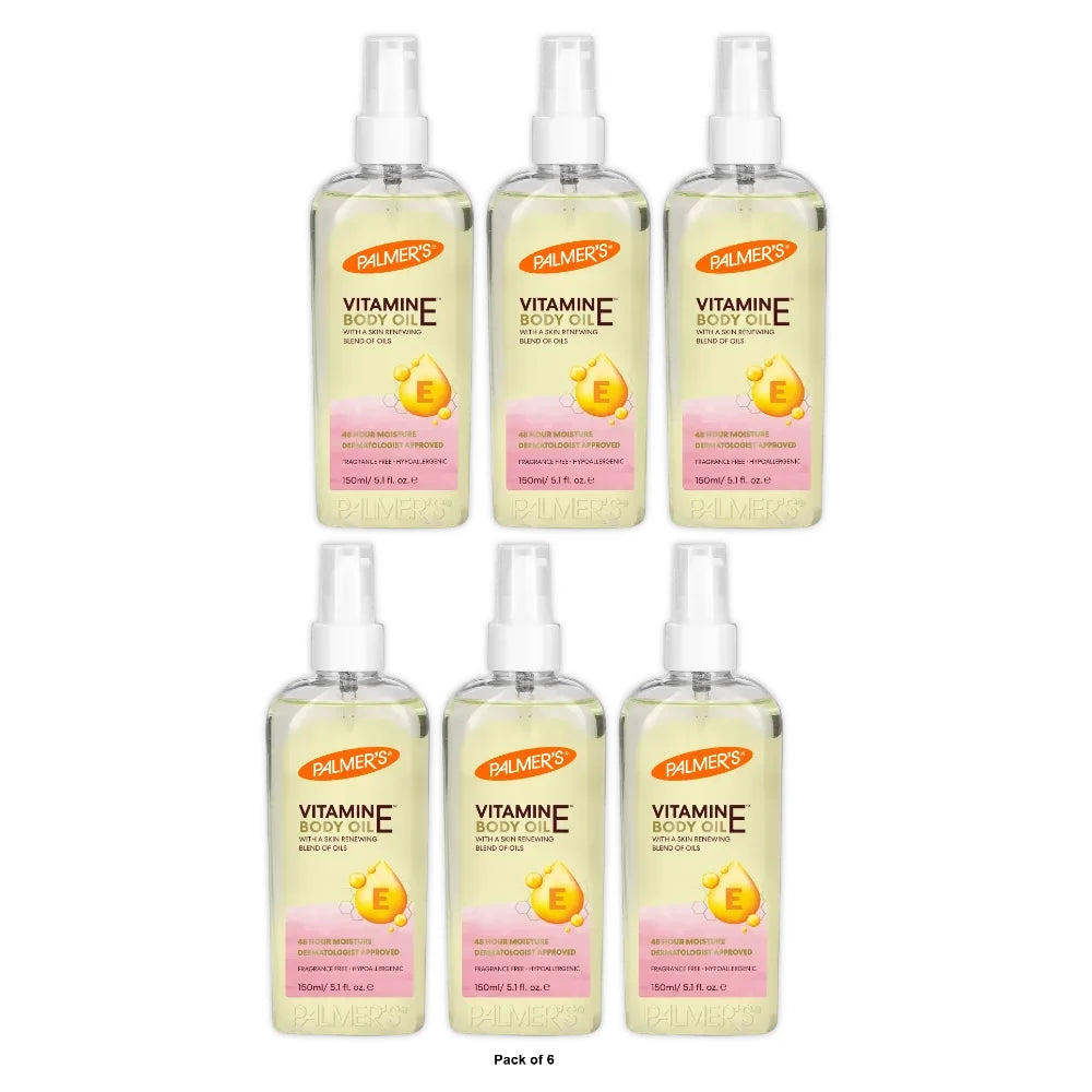 Palmer's Natural Vitamin E Multi-Purpose Body Oil 5.1 Oz (Pack of 6)