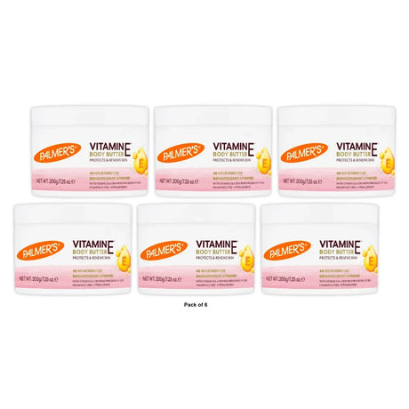 Palmer's Natural Vitamin E Body Butter 7.3 Oz (Pack of 6)