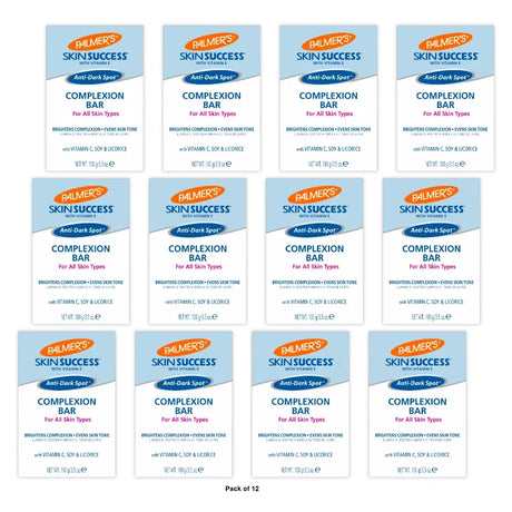 Palmer s Skin Success Anti-Dark Spot Complexion Bar For All Skin Types 3.5 OZ 3.5 Oz (Pack of 12)