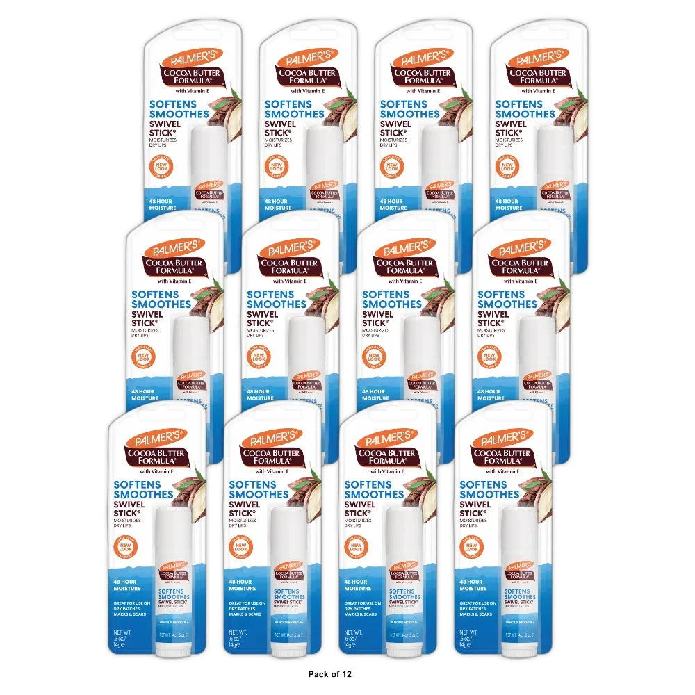 Palmer s Cocoa Butter Formula Swivel Stick .5 oz. 0.5 Oz (Pack of 12)