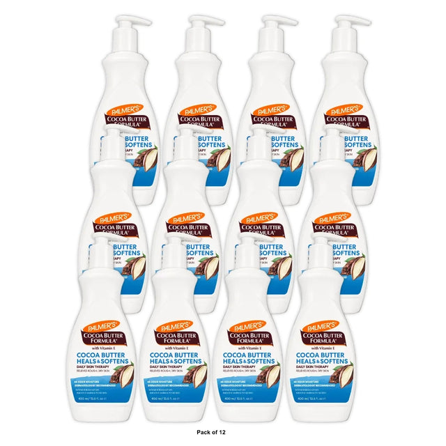 Palmer s Cocoa Butter Formula Daily Skin Therapy Body Lotion 13.5 fl. oz. 13.5 Fl. Oz (Pack of 12)