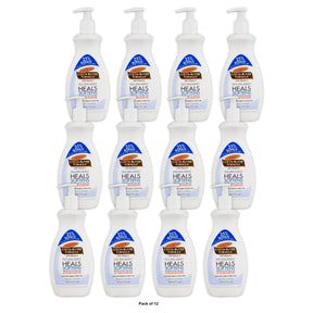 PALMER S PUMP Cocoa Butter Lotion BONUS w/Vit.E-17oz 17 Fl. Oz (Pack of 12)