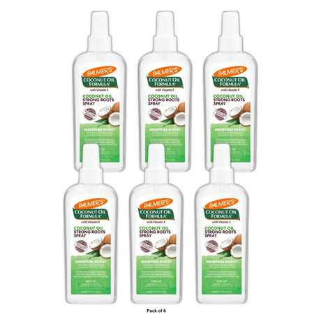 Palmer s Coconut Oil Formula Moisture Boosts Strong Roots Spray 5.1 fl. oz. 5.1 Fl. Oz (Pack of 6)