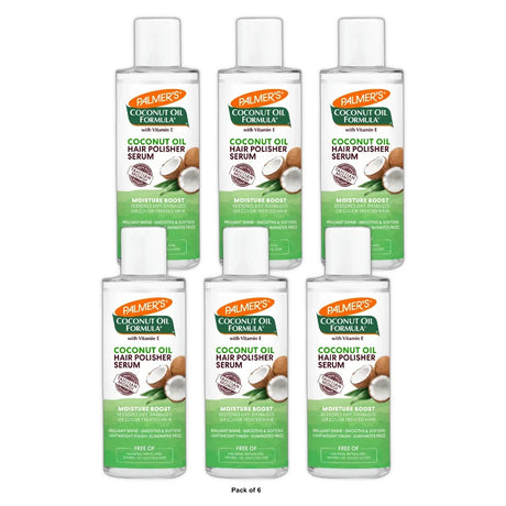 Palmer's Coconut Oil Formula Hair Polisher 6 Oz (Pack of 6)