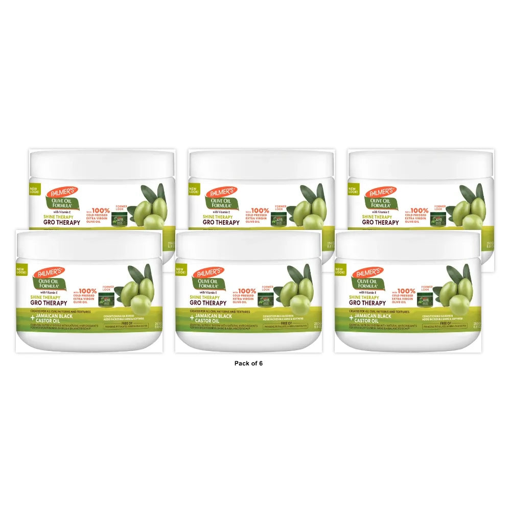 Palmer s Olive Oil Formula Shine Therapy Gro Therapy 8.8 oz. 8.8 Oz (Pack of 6)
