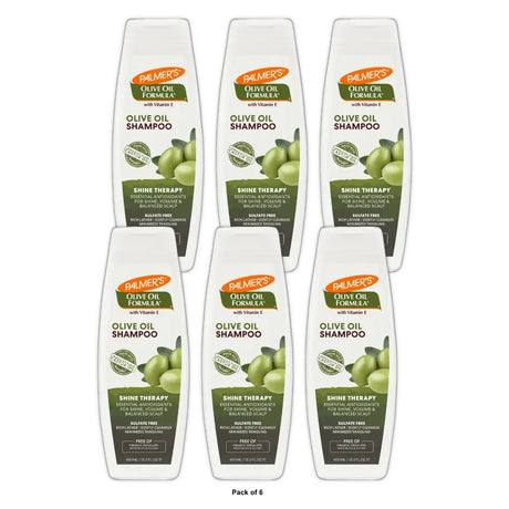 Palmer s Olive Oil Formula Shine Therapy Shampoo 13.5 oz. 13.5 Fl. Oz (Pack of 6)
