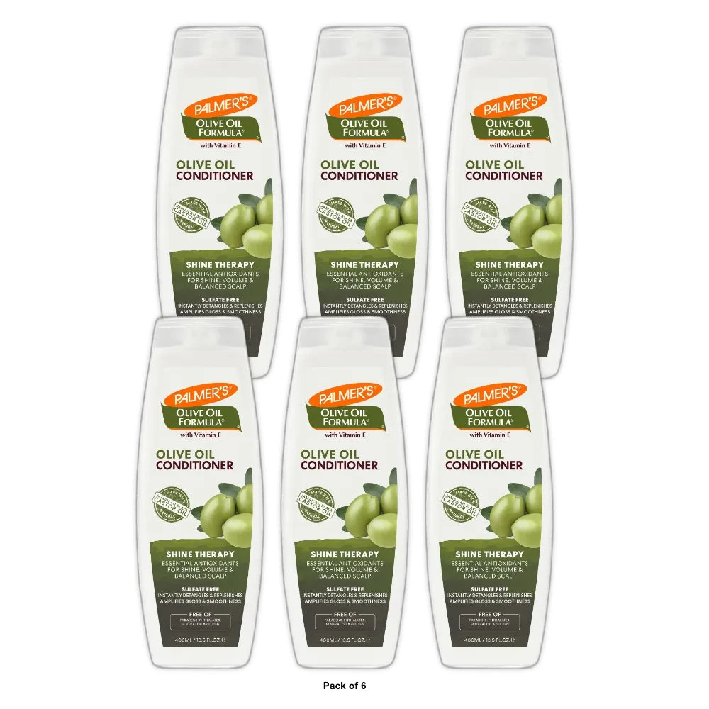 Palmer s Olive Oil Formula Conditioner Sulfate Free for Dull Frizzy Hair and Dr 13.5 Fl. Oz (Pack of 6)