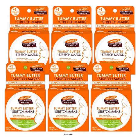 Palmer's Cocoa Butter Formula Tummy Butter For Stretch Marks 4.4 Oz (Pack of 6)