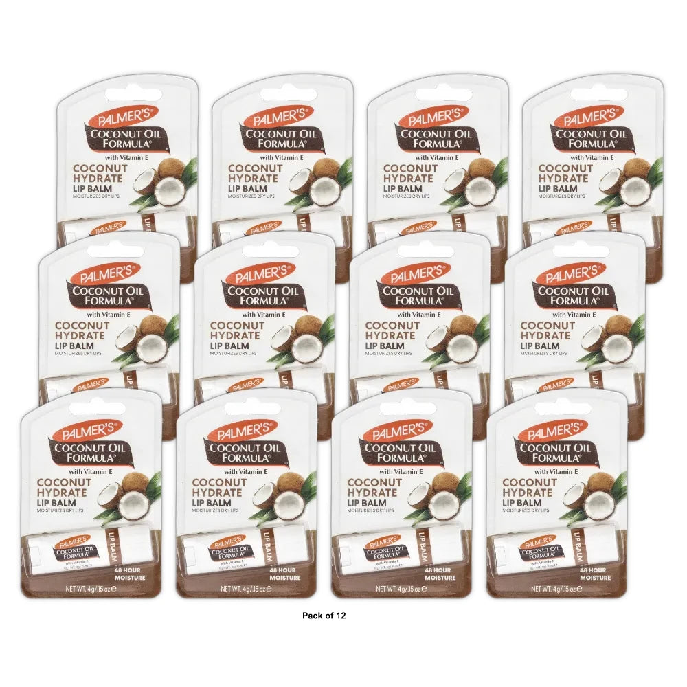 Palmer s Coconut Oil Formula SPF 15 Lip Balm .15 oz. 0.15 Oz (Pack of 12)