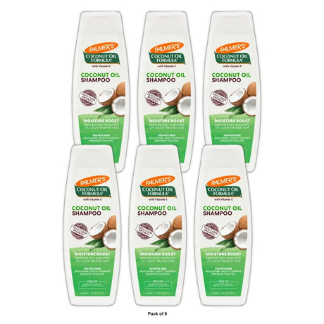 Palmer s Coconut Oil Formula Moisture Boost Conditioning Shampoo 13.5 fl. oz. 13.5 Fl. Oz (Pack of 6)