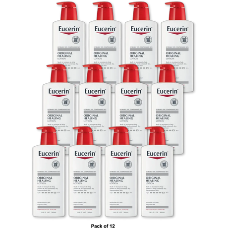 Eucerin Original Moisturizing Lotion 16.9Oz (Pack of 12)
