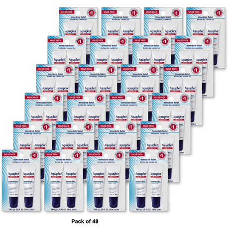 Aquaphor Lip Repair Relief Dry Lips 0.25Oz (Pack Of 48)