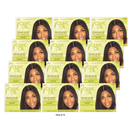 VITALE - V Olive Oil Touch Up Kit Anti-Breakage No-Lye Conditioning Relaxer SUPE nan (Pack of 12)