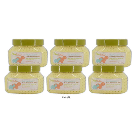 Olive Babies Skin Protectant Petroleum Jelly 8 Ounce 7 Oz (Pack of 6)