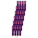 Donna Anti Static Carbon Parting Pin Tail Comb nan (Pack of 48)