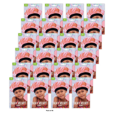 Donna Kids' Silky Velvet Bonnet - 1.0 ea nan (Pack of 48)