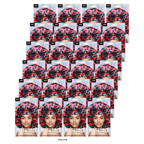 Donna Reversible Jumbo Bow Tie Bonnet nan (Pack of 48)