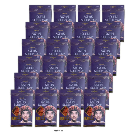 Donna Fashion Satin Sleep Cap 82137 Assorted Color Packaging May Vary 1 Ea nan (Pack of 48)