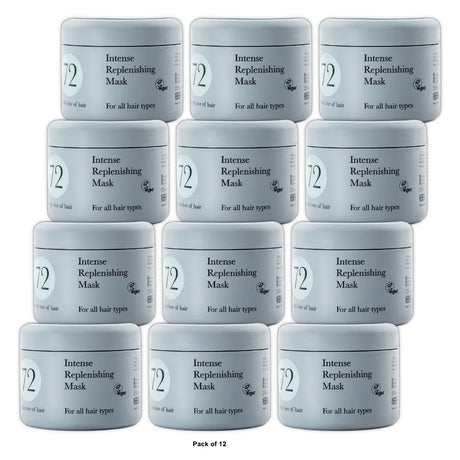 72 Hair Intense Replenishing Mask 250 ml - Weekly Deep Conditioning Treatment{{n 8 Oz (Pack of 12)