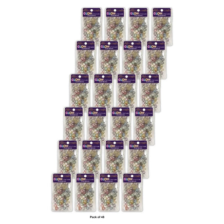Donna Kids' Hair Beads nan (Pack of 48)